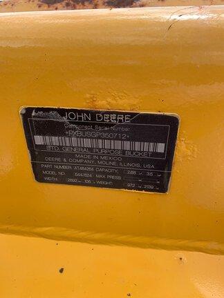 2021 John Deere 624 P-TIER 4WD LOADER; Cab w/ AC, EH Joystick Controls; Aux Hydraulics, Quick Coupler; Ride Control, Front Diff Lock; 20.5 Tires; Powerllel; General Purpose Bkt; Rear Camera