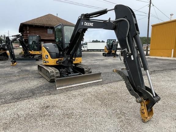 50 P TIER EXCAVATOR GEN A W/ HYD THUMB - Cab w/ AC; Long Arm; Rubber Pads; Hydraulic Thumb; w/ Blade