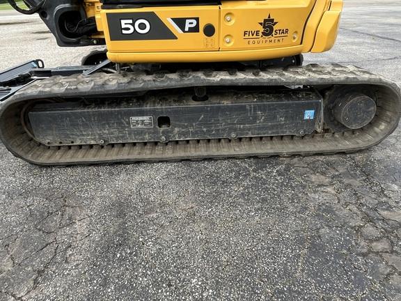 50 P TIER EXCAVATOR GEN A W/ HYD THUMB - Cab w/ AC; Long Arm; Rubber Pads; Hydraulic Thumb; w/ Blade