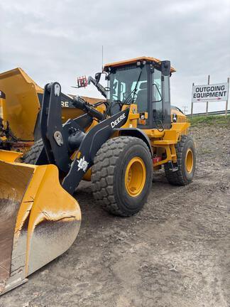 544 P-TIER 4WD LOADER - Cab w/ AC, Joystick Controls; 20.5 Tires; General Purpose Bkt; Options: Rear Camera