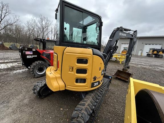 DORF - 35 P TIER EXCAVATOR GEN A - Cab w/ AC; Long Arm; Rubber Tracks; Blade