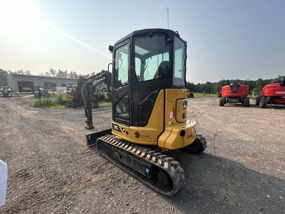 DORF - 35 P TIER EXCAVATOR GEN A - Cab w/ AC; Long Arm; Rubber Tracks; Blade