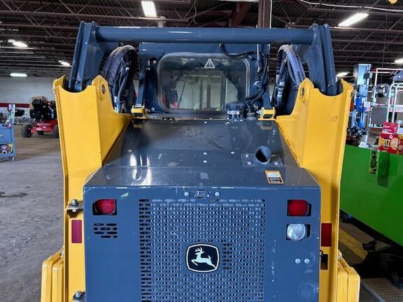 318G SKID STEER LOADER BASE - Cab w/ AC, EH Joystick Controls, Air Ride Seat; 2 Speed; Self-Leveling; Beefy Baby Tires; General Purpose Bkt