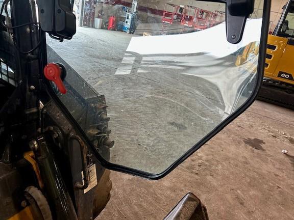 318G SKID STEER LOADER BASE - Cab w/ AC, EH Joystick Controls, Air Ride Seat; 2 Speed; Self-Leveling; Beefy Baby Tires; General Purpose Bkt