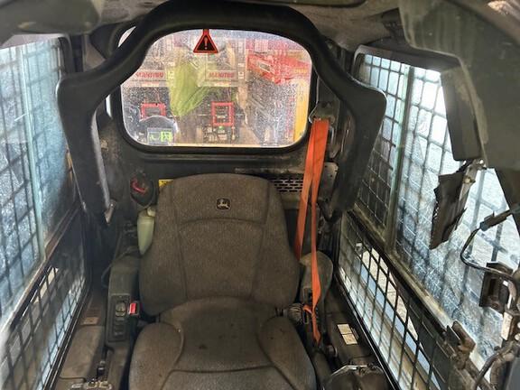 318G SKID STEER LOADER BASE - Cab w/ AC, EH Joystick Controls, Air Ride Seat; 2 Speed; Self-Leveling; Beefy Baby Tires; General Purpose Bkt