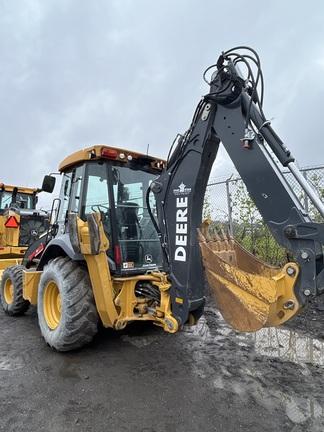 320 P BACKHOE LOADER - Cab w/ AC; Extendible Dipper; General Purpose Bkt, 24" Bucket; 19.5 Tires