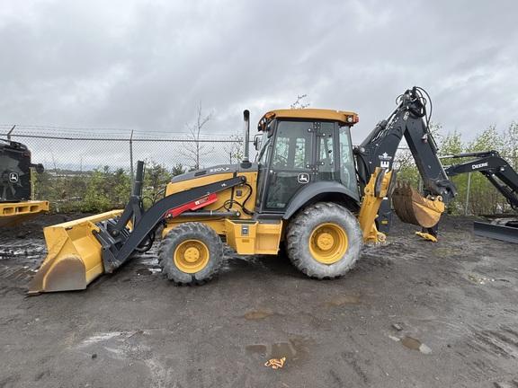320 P BACKHOE LOADER - Cab w/ AC; Extendible Dipper; General Purpose Bkt, 24" Bucket; 19.5 Tires