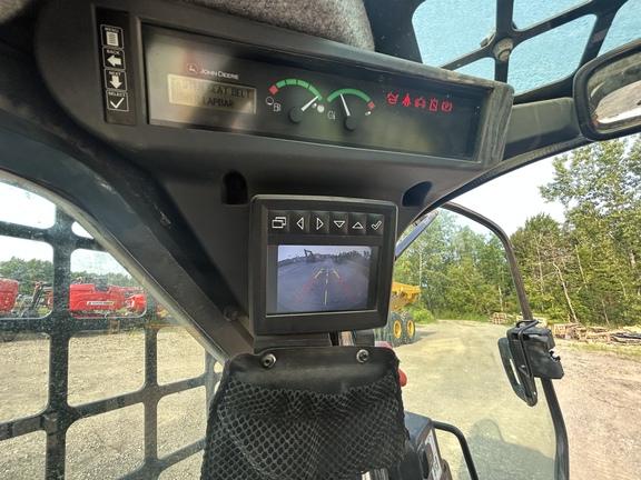 DORF,318G SKID STEER LOADER BASE -Cab w/ AC; General Purpose Bkt; Options: Camera, Self-Leveling, 2 Speed, Power Quik-Tatch, Counterweights