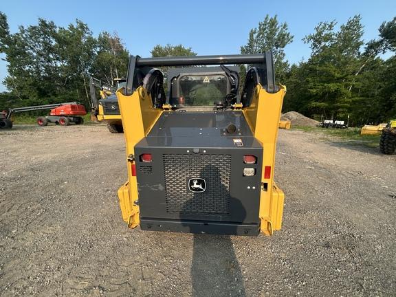 DORF,318G SKID STEER LOADER BASE -Cab w/ AC; General Purpose Bkt; Options: Camera, Self-Leveling, 2 Speed, Power Quik-Tatch, Counterweights