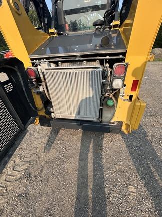 DORF,318G SKID STEER LOADER BASE -Cab w/ AC; General Purpose Bkt; Options: Camera, Self-Leveling, 2 Speed, Power Quik-Tatch, Counterweights
