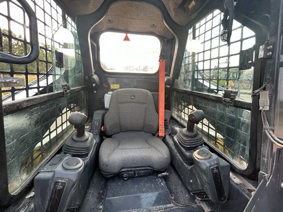 DORF,318G SKID STEER LOADER BASE -Cab w/ AC; General Purpose Bkt; Options: Camera, Self-Leveling, 2 Speed, Power Quik-Tatch, Counterweights