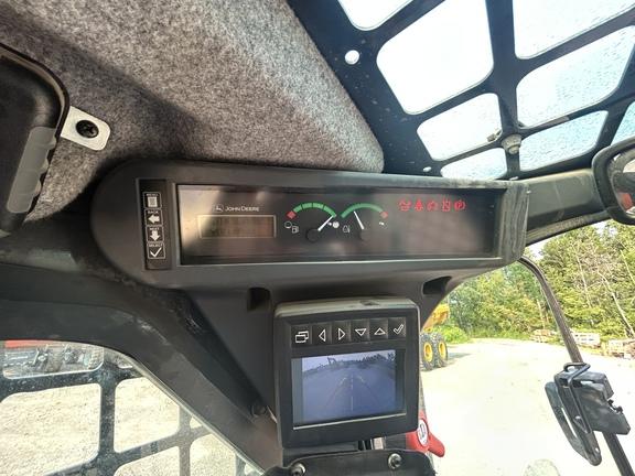 DORF,318G SKID STEER LOADER BASE -Cab w/ AC; General Purpose Bkt; Options: Camera, Self-Leveling, 2 Speed, Power Quik-Tatch, Counterweights