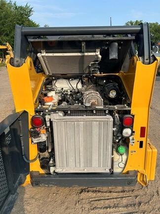 318G SKID STEER LOADER BASE - Cab w/ AC, EH Joystick Controls, Air Ride Seat; 2 Speed; Self-Leveling; Beefy Baby Tires; General Purpose Bkt
