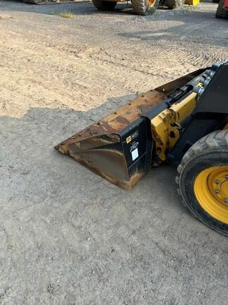 318G SKID STEER LOADER BASE - Cab w/ AC, EH Joystick Controls, Air Ride Seat; 2 Speed; Self-Leveling; Beefy Baby Tires; General Purpose Bkt