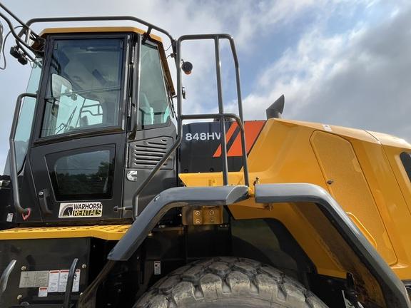 LIUGONG 848HV 4WD LOADER - Cab w/ AC, Joystick Controls; General Purpose Bkt