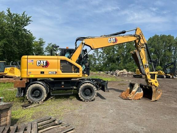 2022 CAT M318 - Cab w/ AC; w/ Bucket; w/ Blade