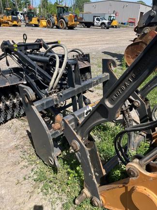 2023 CASE 580 SUPER N WT - Cab w/ AC, EH Joystick Controls, Pilot Controls; 4X4, Power Shift Trans; Extendible Dipper; Clamp, Forks, Thumb, Compactor; General Purpose Bkt; 19.5 Tires; Options: Aux Hydraulics