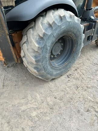 2023 CASE 580 SUPER N WT - Cab w/ AC, EH Joystick Controls, Pilot Controls; 4X4, Power Shift Trans; Extendible Dipper; Clamp, Forks, Thumb, Compactor; General Purpose Bkt; 19.5 Tires; Options: Aux Hydraulics