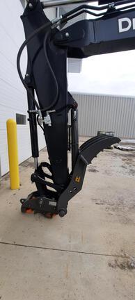 2023 John Deere 85 P TIER EXCAVATOR GEN A; Cab w/ AC; Medium Arm; Standard Track, Rubber Tracks; 18" Pads; Hydraulic Thumb