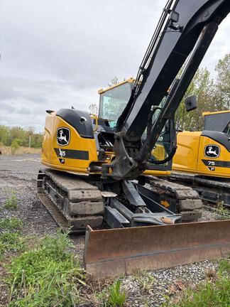 2023 John Deere 85 P TIER EXCAVATOR GEN A; Cab w/ AC; Medium Arm; Standard Track, Rubber Tracks; 18" Pads; Hydraulic Thumb