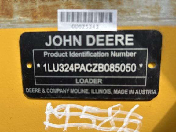 324 P FOUR WHL DRIVE LOADER - Cab w/ AC; General Purpose Bkt; 400/70R20 Tires