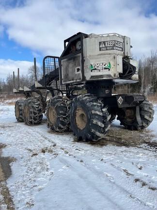 1999 TIMBCO TF820C FORWARDER - Rotating Cab w/ AC; 8x8; Chains