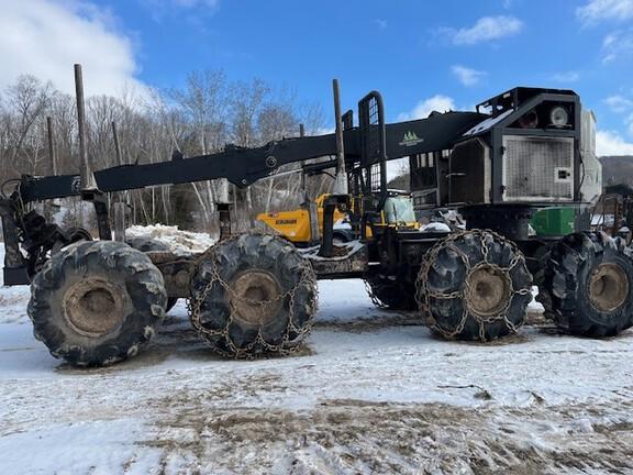 1999 TIMBCO TF820C FORWARDER - Rotating Cab w/ AC; 8x8; Chains