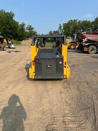 318G SKID STEER LOADER BASE - Cab w/ AC, EH Joystick Controls, Air Ride Seat; 2 Speed; Self-Leveling; Beefy Baby Tires; General Purpose Bkt