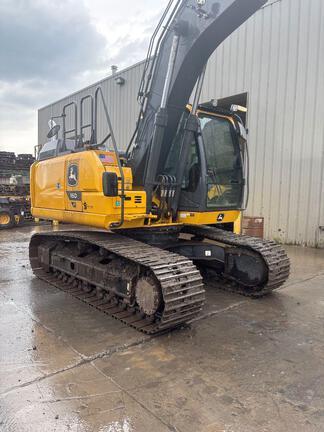 2023 John Deere 160 P EXCAVATOR BASE - Cab w/ AC; Long Arm; Standard Boom; Standard Track; 600 mm (24 in.) Pads; Coupler, Hydraulic Thumb