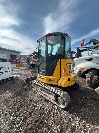 DORF 35 P TIER EXCAVATOR GEN A - Cab w/ AC; Long Arm; Rubber Tracks; Angle Blade