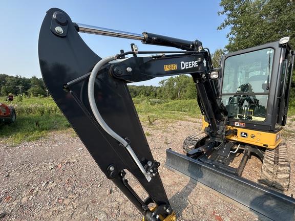 DORF 35 P TIER EXCAVATOR GEN A - Cab w/ AC; Long Arm; Rubber Tracks; Angle Blade