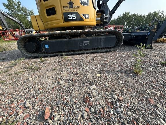 DORF 35 P TIER EXCAVATOR GEN A - Cab w/ AC; Long Arm; Rubber Tracks; Angle Blade