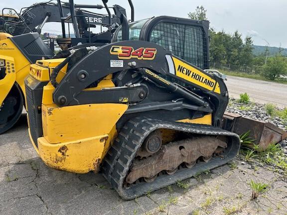 2021 NEW HOLLAND C345 - Cab w/ AC; Rubber Tracks; General Purpose Bkt