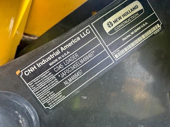 2021 NEW HOLLAND C345 - Cab w/ AC; Rubber Tracks; General Purpose Bkt