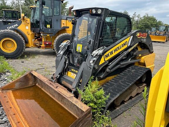 2021 NEW HOLLAND C345 - Cab w/ AC; Rubber Tracks; General Purpose Bkt