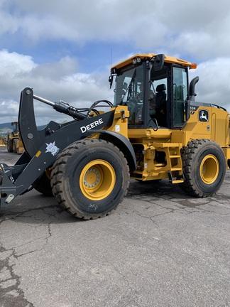 624 P-TIER 4WD LOADER - Cab w/ AC, EH Joystick Controls; 20.5 Tires; General Purpose Bkt; Rear Camera