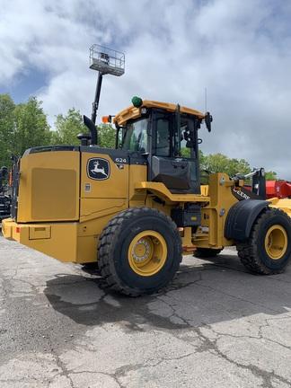 624 P-TIER 4WD LOADER - Cab w/ AC, EH Joystick Controls; 20.5 Tires; General Purpose Bkt; Rear Camera