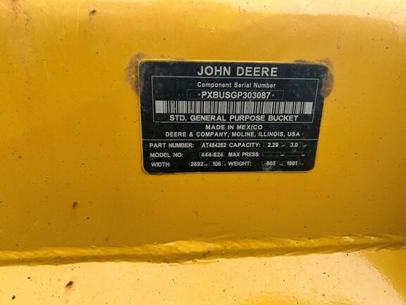 544 P-TIER 4WD LOADER - Cab w/ AC, EH Joystick Controls; 20.5 Tires, Radials; General Purpose Bkt; Options: Rear Camera