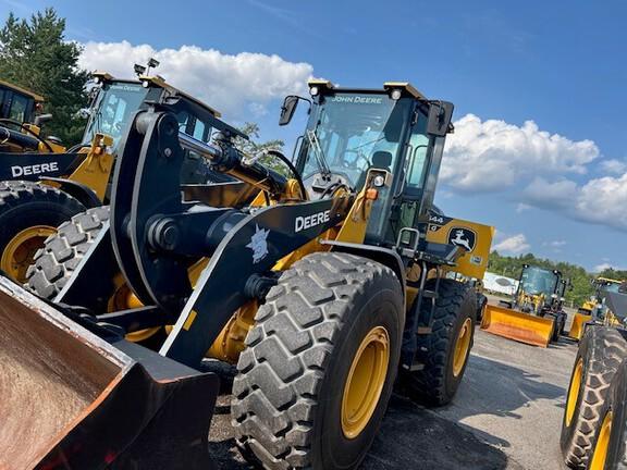 644 G TIER WHEEL LOADER - Cab w/ AC, Joystick Controls; 23.5 Tires; General Purpose Bkt; Options: Rear Camera