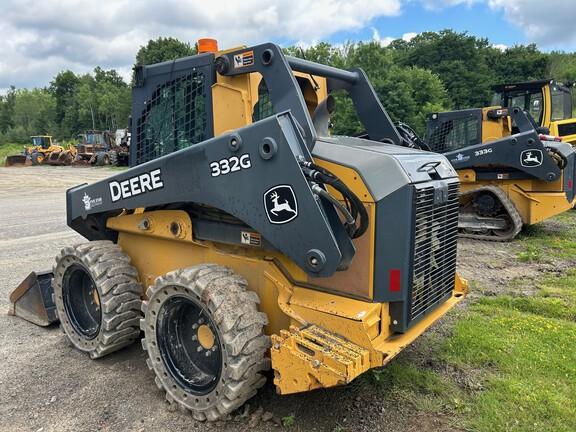 332G SKID STEER LOADER BASE - Cab w/ AC, ISO Pattern, EH Joystick Controls, Hi-Flo; Ride Control; Self-Leveling; Beefy Baby Tires; General Purpose Bkt