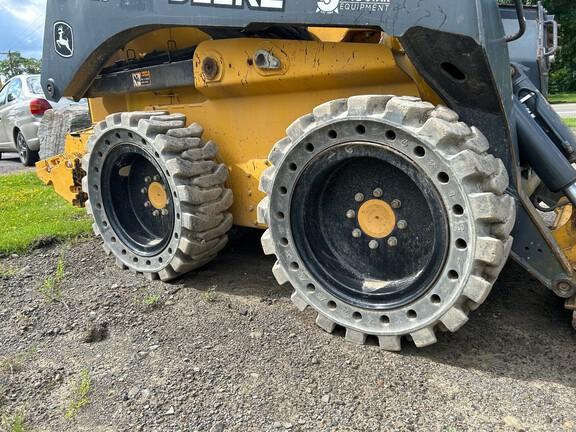 332G SKID STEER LOADER BASE - Cab w/ AC, ISO Pattern, EH Joystick Controls, Hi-Flo; Ride Control; Self-Leveling; Beefy Baby Tires; General Purpose Bkt