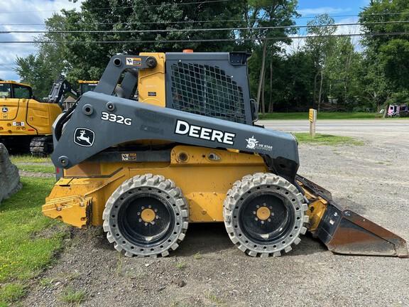 332G SKID STEER LOADER BASE - Cab w/ AC, ISO Pattern, EH Joystick Controls, Hi-Flo; Ride Control; Self-Leveling; Beefy Baby Tires; General Purpose Bkt