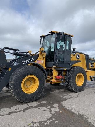 544 G-TIER WHEEL LOADER - Cab w/ AC, EH Joystick Controls; General Purpose Bkt; Options: Rear Camera