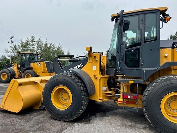 544 G-TIER WHEEL LOADER - Cab w/ AC, EH Joystick Controls; 20.5 Tires, Radials; General Purpose Bkt; Options: Rear Camera, Ride Control