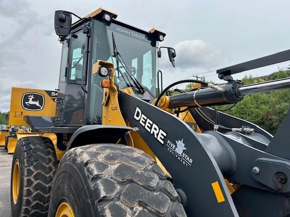 544 G-TIER WHEEL LOADER - Cab w/ AC, EH Joystick Controls; 20.5 Tires, Radials; General Purpose Bkt; Options: Rear Camera, Ride Control