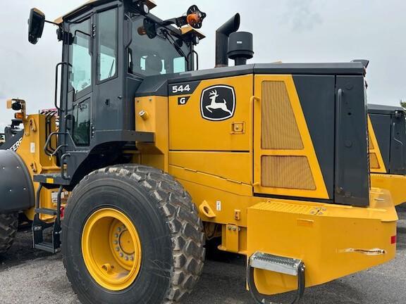 544 G-TIER WHEEL LOADER - Cab w/ AC, EH Joystick Controls; 20.5 Tires, Radials; General Purpose Bkt; Options: Rear Camera, Ride Control