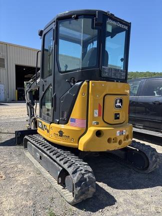 35 P TIER EXCAVATOR GEN A; Cab w/ AC; Standard Arm; Rubber Tracks; Hydraulic Thumb; w/ Blade