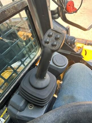 318G SKID STEER LOADER BASE - Cab w/ AC, EH Joystick Controls, Air Ride Seat; 2 Speed; Self-Leveling; Beefy Baby Tires; General Purpose Bkt