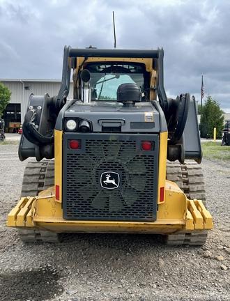 325G COMPACT TRACK LDR BASE - Cab w/ AC, ISO Pattern, EH Joystick Controls, Air Ride Seat, Hi-Flo; Ride Control, 2 Speed; Self-Leveling; Weights; Rubber Tracks; 78" Bucket