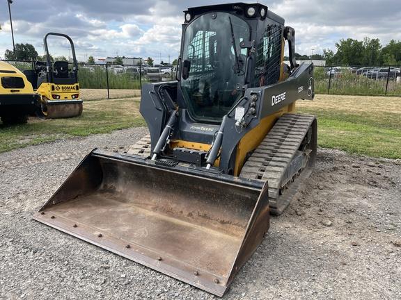 325G COMPACT TRACK LDR BASE - Cab w/ AC, ISO Pattern, EH Joystick Controls, Air Ride Seat, Hi-Flo; Ride Control, 2 Speed; Self-Leveling; Weights; Rubber Tracks; 78" Bucket